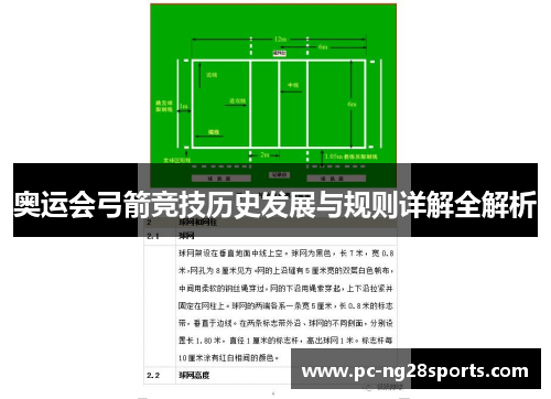 奥运会弓箭竞技历史发展与规则详解全解析