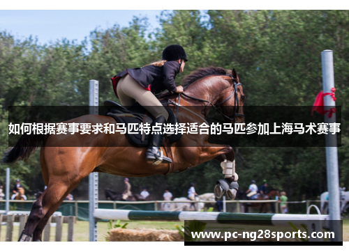 如何根据赛事要求和马匹特点选择适合的马匹参加上海马术赛事