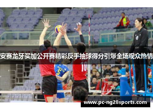 安赛龙牙买加公开赛精彩反手抽球得分引爆全场观众热情
